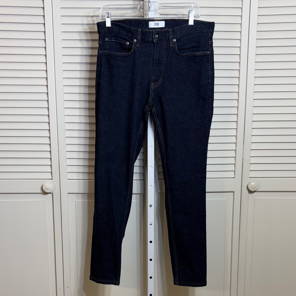 Spoke Selvedge Slim Dark Indigo Taper Jeans Size 32